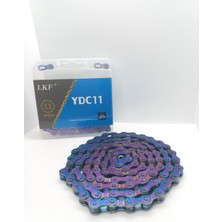 Bisiklet Dünyam Universal Bisiklet Zinciri 11S Mtb Yol Katlanır Modeller ile Uyumlu Rainbow