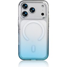 Roketcim Apple iPhone 17 Pro Max Kılıf M-Safe Şarj Özellikli Septik Silikon Kapak