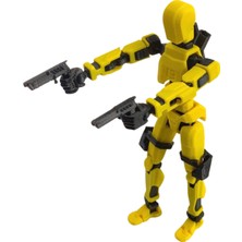 NBShop DUMMY13 Aksiyon Figür Robot - Tüm Eklemleri Hareketli  (Aksesuarlar Dahil)