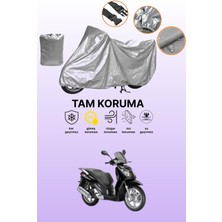Dokaca Gri Keeway Outlook 150 Uyumlu Motosiklet Brandası, Koruyucu Örtü, Motor Branda