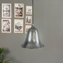 Bamyum Ruvin Metal Renk Tekli Avize Sarkıt Salon Mutfak Butik Lamba Aydınlatma Avizeler