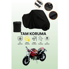 Dokaca Siyah Ducati Monster 796 Uyumlu Motor Branda, Koruyucu Örtü, Motosiklet Brandası
