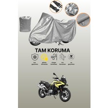 Dokaca Gri Bmw F 750 Gs Uyumlu Motosiklet Brandası, Koruyucu Örtü, Motor Branda