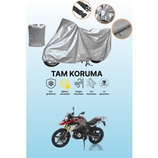 Dokaca Gri Bmw G 310 Gs Uyumlu Motosiklet Brandası, Koruyucu Örtü, Motor Branda