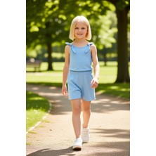 PayBuy Kız Çocuk Pamuklu Atlet ve Şort Takımı Yazlık Konfor ve Şıklık Kaliteli Şık Rahat