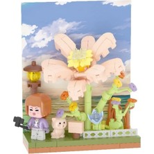 Nessi World Çiçek ve Figür Serisi 3D Puzzle