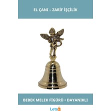 Letsii Pirinç El Çanı Bebek Melek Figürlü Şık Aksesuar