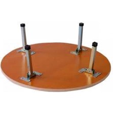 Marsilyan Sofra Ayak Komple Metal 20CM - 1 Adet Gönderilir (K95)