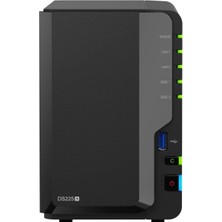SYNOLOGY DS220+ 2 YUVALI KİŞİSEL BULUT NAS SİSTEMİ (DİSKSİZ) Fiyatı