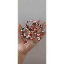 Ladijital 3 'lü Lastikli Yılbaşı Noel Bileklikleri