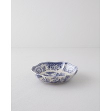 English Home Preston Stoneware Kase 22 cm Lacivert