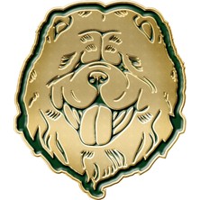 Barbour Chow Chow Dog Ceket Rozeti GN16 Vintage Green