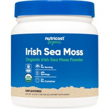 Nutricost Organic Irish Sea Moss Powder (1 Lb) - Gluten Free, Non-Gmo, Vegetarian Friendly (454 G)