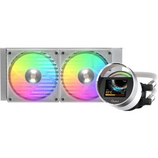 Ocypus Sigma L36 Beyaz Argb 360 mm INTEL(1700P/1851P)-AMD Uyumlu Sıvı Soğutucu