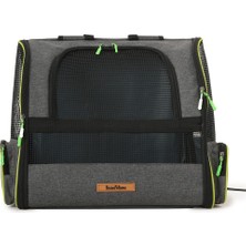 Brave Paws Kedi ve Köpekler Için Piramit Xl Taşıma Çantası - Geniş Alan Havalandırmalı Seyahat Çantası