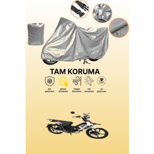 Dokaca Gri Altai Tank S50 Uyumlu Motosiklet Brandası, Koruyucu Örtü, Motor Branda