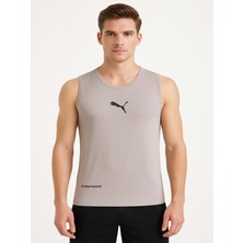 Puma P02817 Erkek Petekli Askılı T-Shirt - Bej - ST02817-BEJ-S