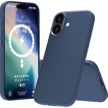 Buff Labs Buff iPhone 17 Magsafe Kevlook Kılıf Blue