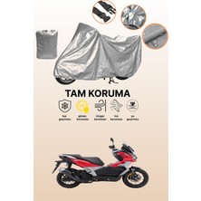 Dokaca Gri Voge Sr1 Uyumlu Motosiklet Brandası, Koruyucu Örtü, Motor Branda