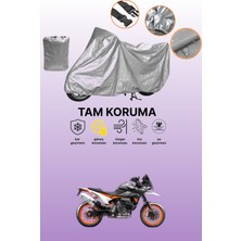 Dokaca Gri Ktm 890 Smt Uyumlu Motosiklet Brandası, Koruyucu Örtü, Motor Branda