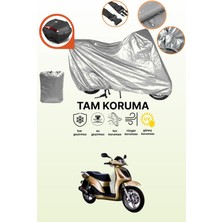 Dokaca Gri Arka Çanta Uyumlu Dorado Daphne Uyumlu Motor Brandası, Koruyucu Örtü