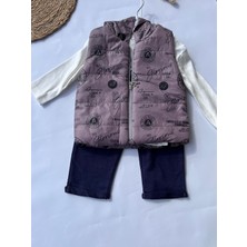 Yuniks Kids Erkek Bebek Şişme Yelekli Alt Üst Takım