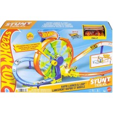 MCM Group JBX65 Hot Wheels Hızlı Fırlatma ve Döngü Parkuru Oyun Seti