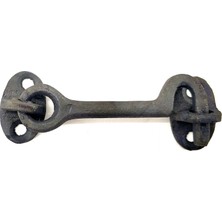 Bilfold Antika Tarz Dekoratif Pirinç  Çengeli - 8,5cm, Oksit