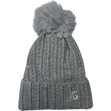 Benitto Kids Suyutti Kadın Ponponlu Örme Bere