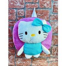 Doğan Hediyelik Peluş Çocuk Sırt Çantası - Labubu Hello Kitty Kuromi Stitch Mickey Mouse Bugs Bunny Çanta