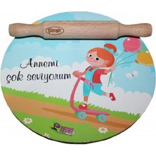 MCM Group Oyun Hamuru Hediyeli  Mini Sofra Seti- 18 cm