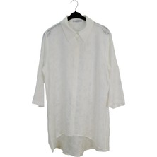 Eskişehir Mağazacılık 3034 Sedna Truvakar Kol Asimetrik Gömlek