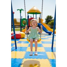 FRM Kız Çocuk Pamuklu Müslin Dokuma Kolsuz Üst ve Şort Takımı Kaliteli Şık Rahat  Günlük