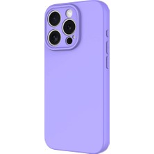 Cavora iPhone 15 Pro Uyumlu Içi Kadife Leke Tutmaz Lansman Kılıf