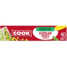 Cook Buzdolabı Poşeti Küçük 40'lı 3 Adet