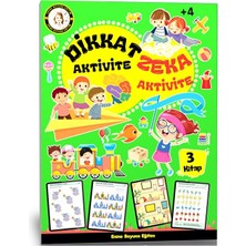 Enine Boyuna Eğitim Dikkat ve Zeka Aktivite Seti (3 Kitap)