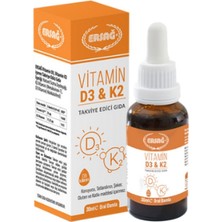 Ersağ Vitamin D3-K2 30 Ml.