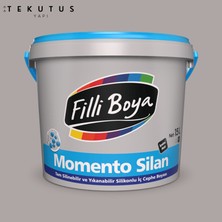 Filli Boya Momento Silan Silikonlu Iç Cephe Boyası 15 L 4002/Cİ-6203 Doğal Gri