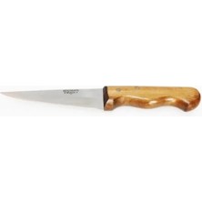 Bilfold Bursa Ince Sivri Kasap Bıçağı No:1, 13 cm - Ahşap Sap