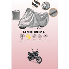Dokaca Gri Rks 125R Uyumlu Motosiklet Brandası, Koruyucu Örtü, Motor Branda