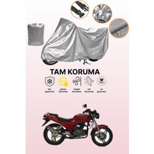 Dokaca Gri Kanuni Freedom 200 Uyumlu Motosiklet Brandası, Koruyucu Örtü, Motor Branda