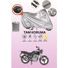 Dokaca Gri Arka Çanta Uyumlu Mondial 150 Mh Drift Uyumlu Motor Brandası, Koruyucu Örtü