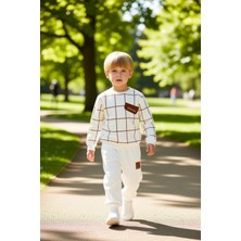 PayBuy Erkek Çocuk Pamuklu Örme Baskılı Günlük Takım Rahatlık ve Stil Bir Arada Kaliteli Şık Rahat