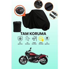 Dokaca Siyah Arka Çanta Uyumlu Bmw R 12 Uyumlu Motosiklet Brandası, Koruyucu Örtü