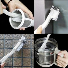 Uzun Saplı Şişe Fırçası Dik Açılı Şişe Banyo Fırçası Lavabo Için Ev Tencere Tava Fırçası