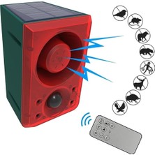 Powermaster Solar Panelli Hayvan Kovucu Alarm Cihazı