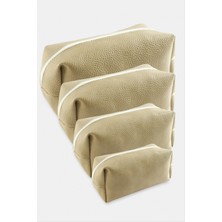 Fantastik Store 4 Adet El Tutmalı Makyaj Çantası