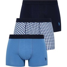 U.S. Polo Assn. U.s. Polo Lisanslı 3lü Boxer  8/0/2/5/6