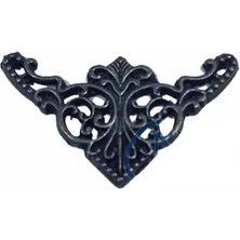 Alvo Store Dekoratif Köşe Süsü, Köşelik - Küçük, 19X34MM, Eskitme, 1 Adet