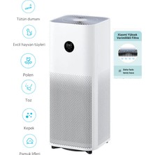 Xiaomi 48 M² Alan Etki  Akıllı Hava Temizleyici - Hepa Alerjik Filtreli, Yemek Kokusu, Toz,polen,evcil Hayvan,sigara Dumanı